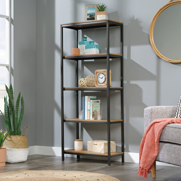 Laurel Foundry Modern Farmhouse Ermont 56.75" H x 23.5" W Metal Etagere